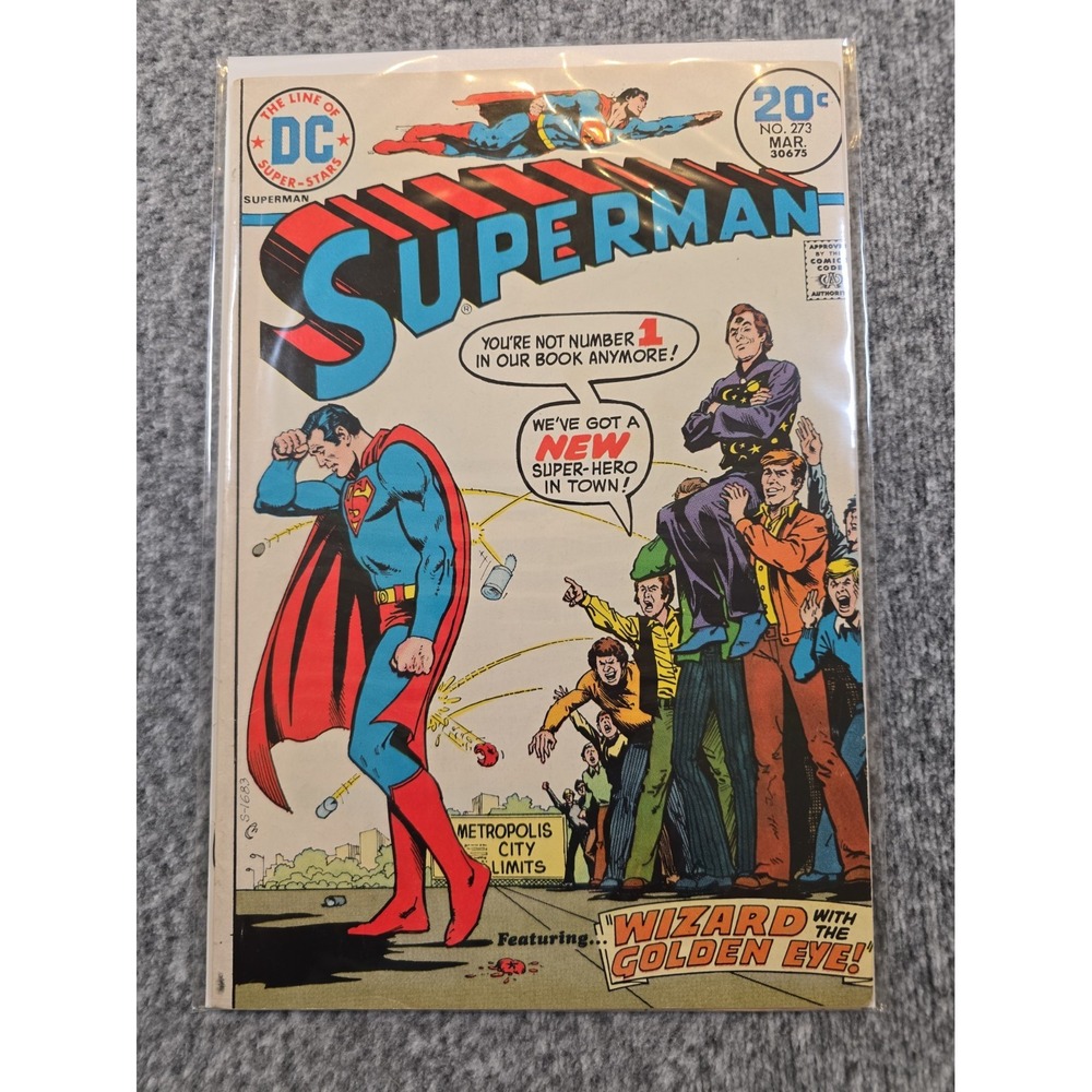 SUPERMAN #273 VF+ Nick Cardy Curt SWAN Private life of CLARK KENT